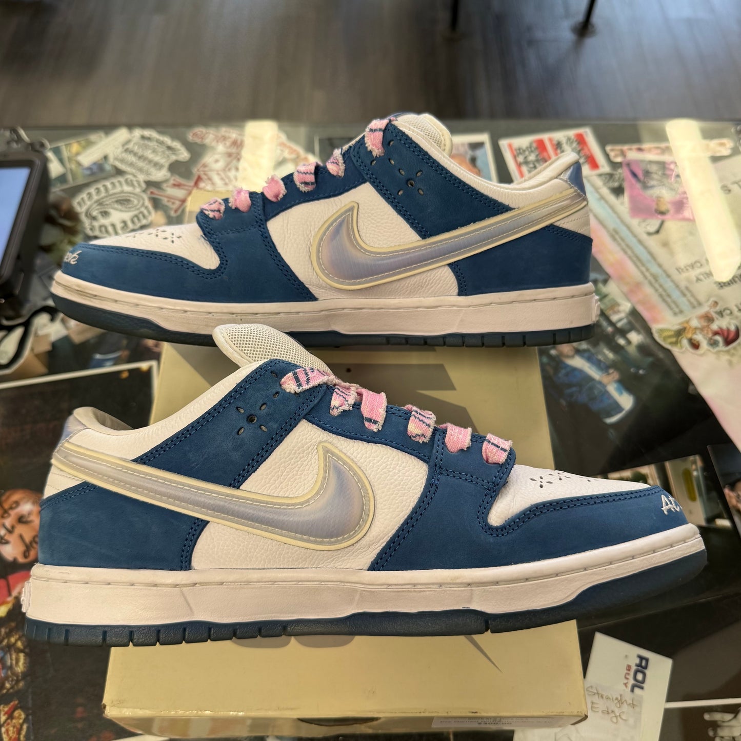 Nike SB Dunk Low Born X Raised One Block At A Time U9.5