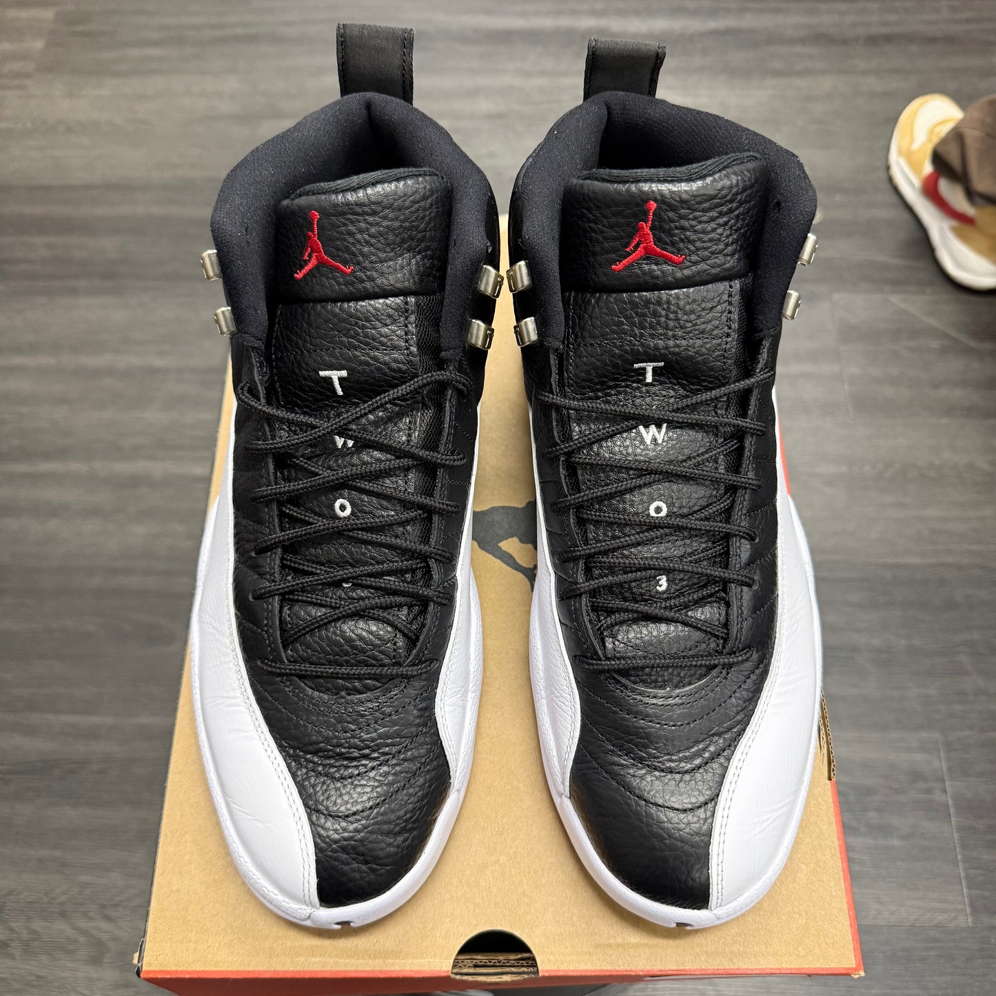 Jordan 12 Retro Playoffs 2022 U12