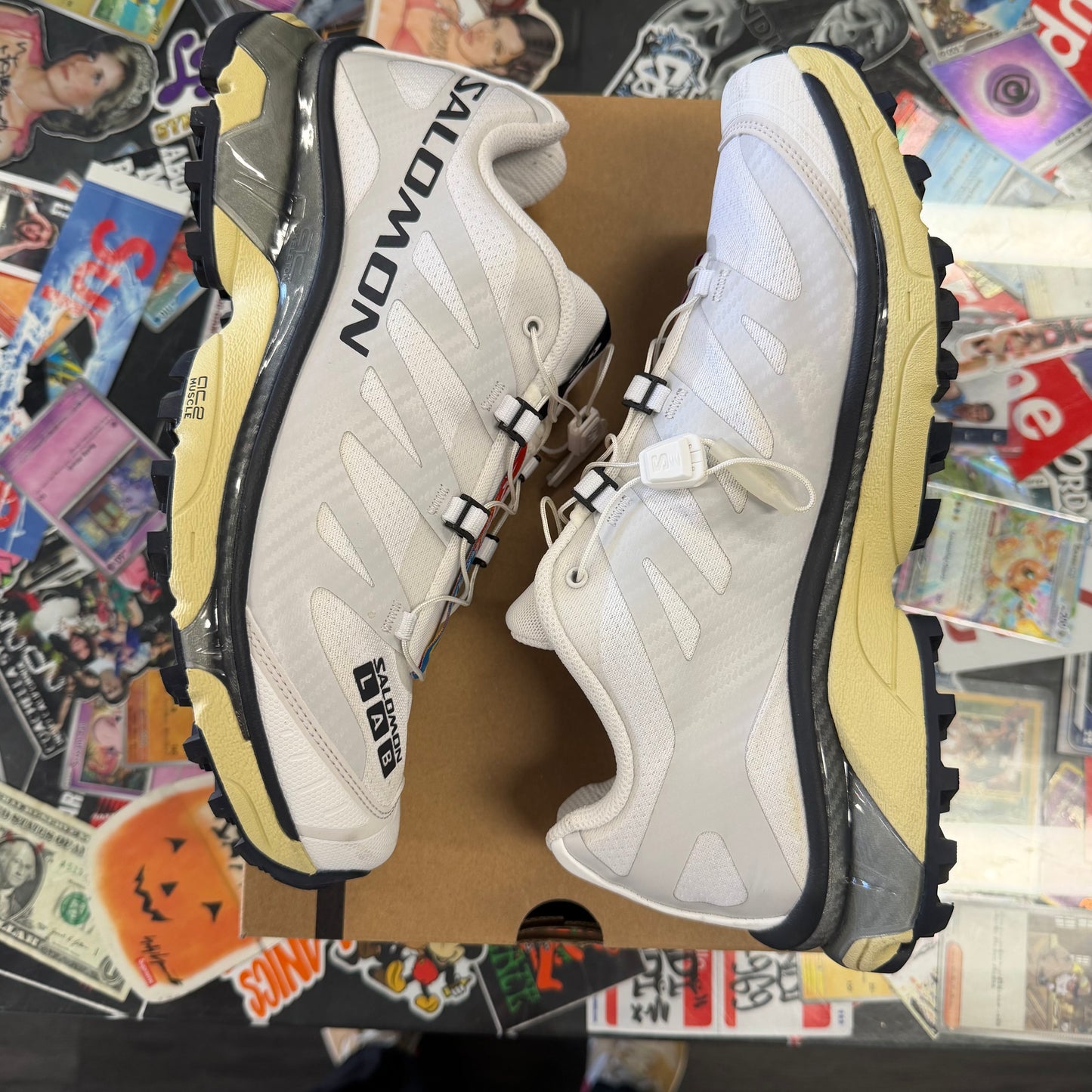 Salomon XT-4 OG White Lunar Rock Night Sky