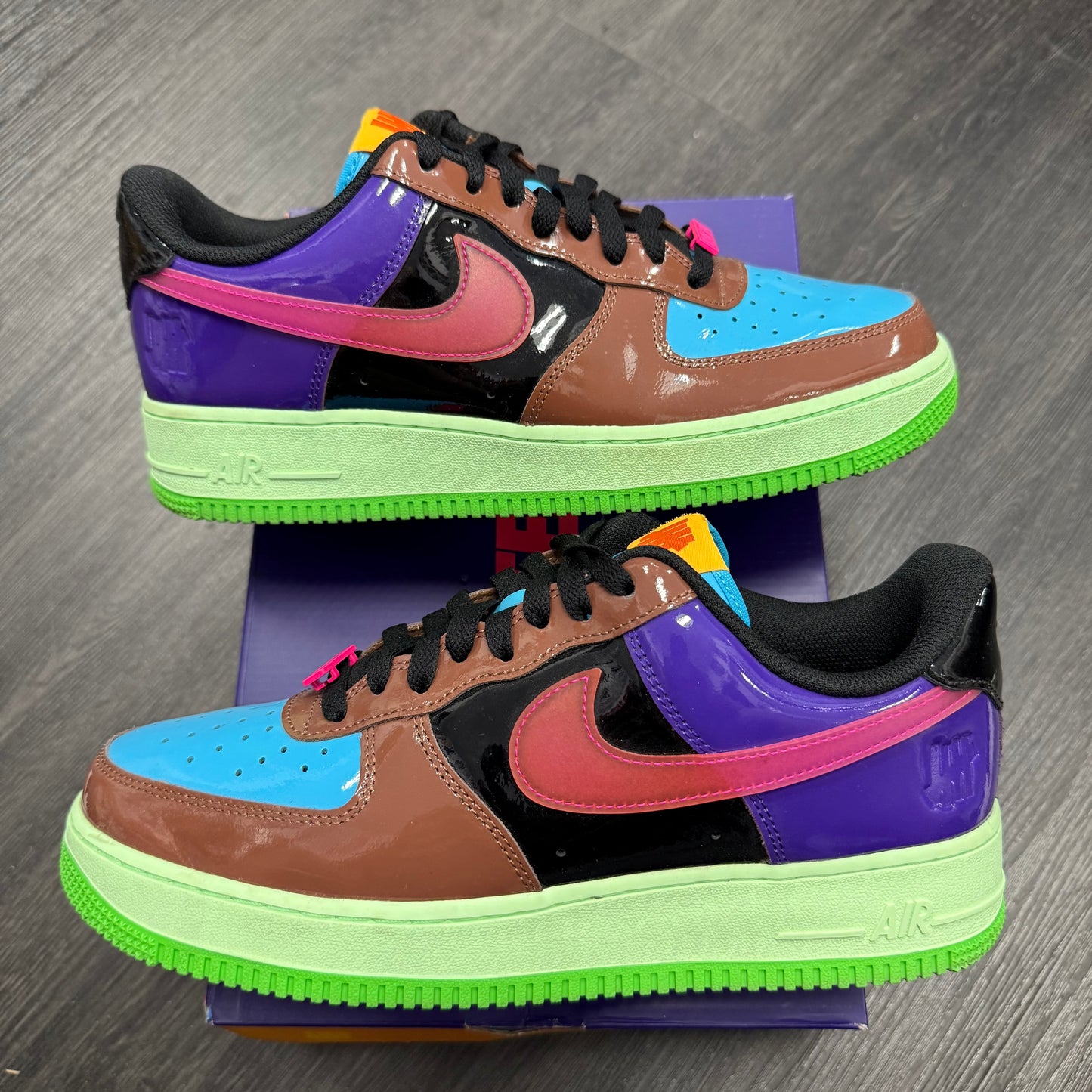 Nike Air Force 1 Undefeated Multi Pink Prime U9.5