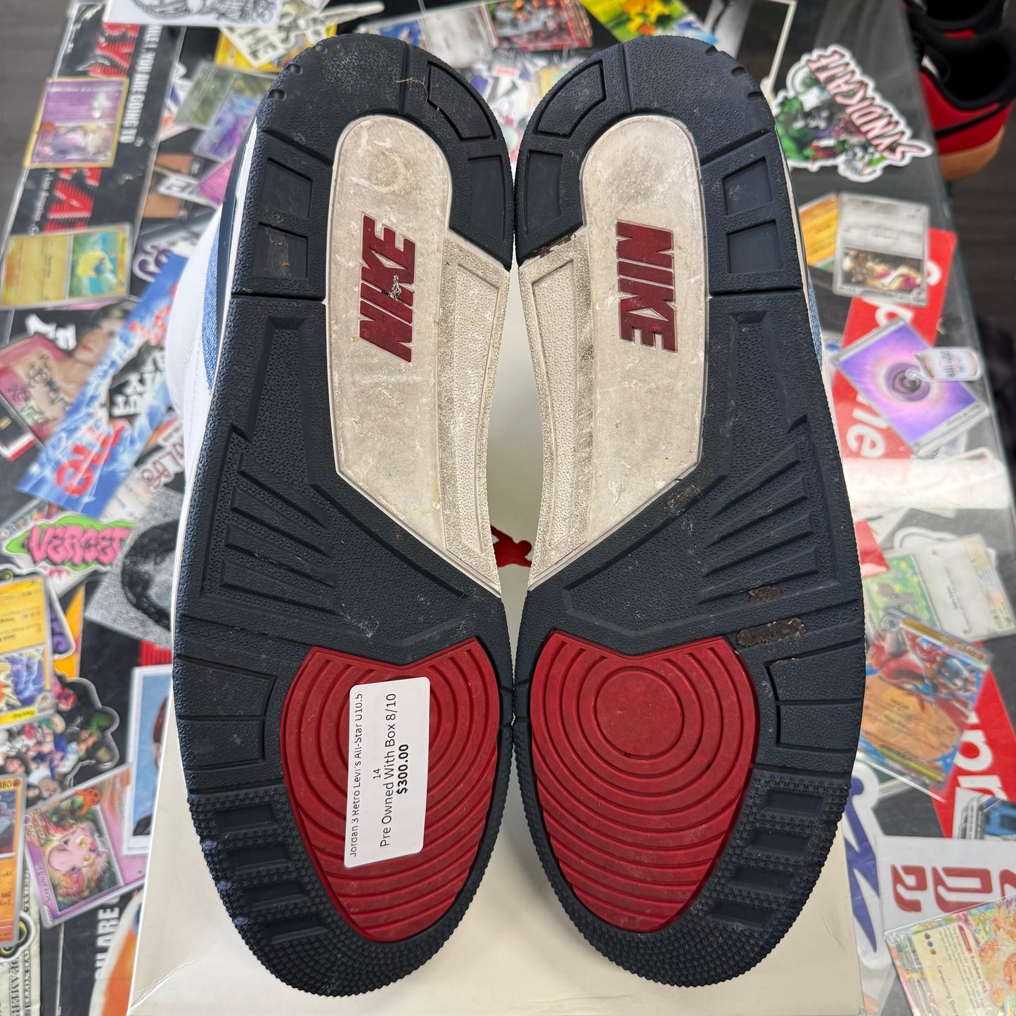 Jordan 3 Retro Levi’s All-Star U10.5