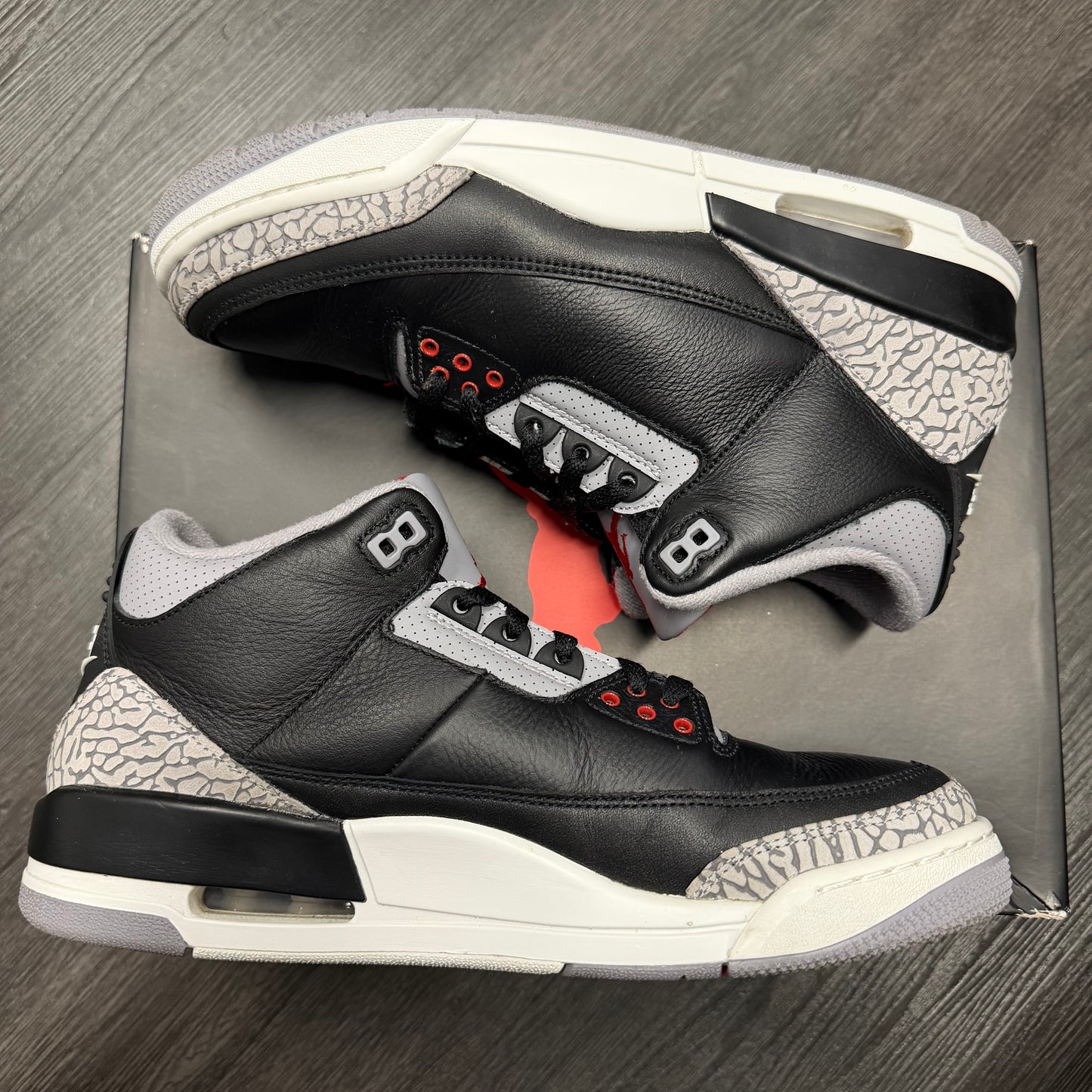 Jordan 3 Retro OG Black Cement (2024) U10.5