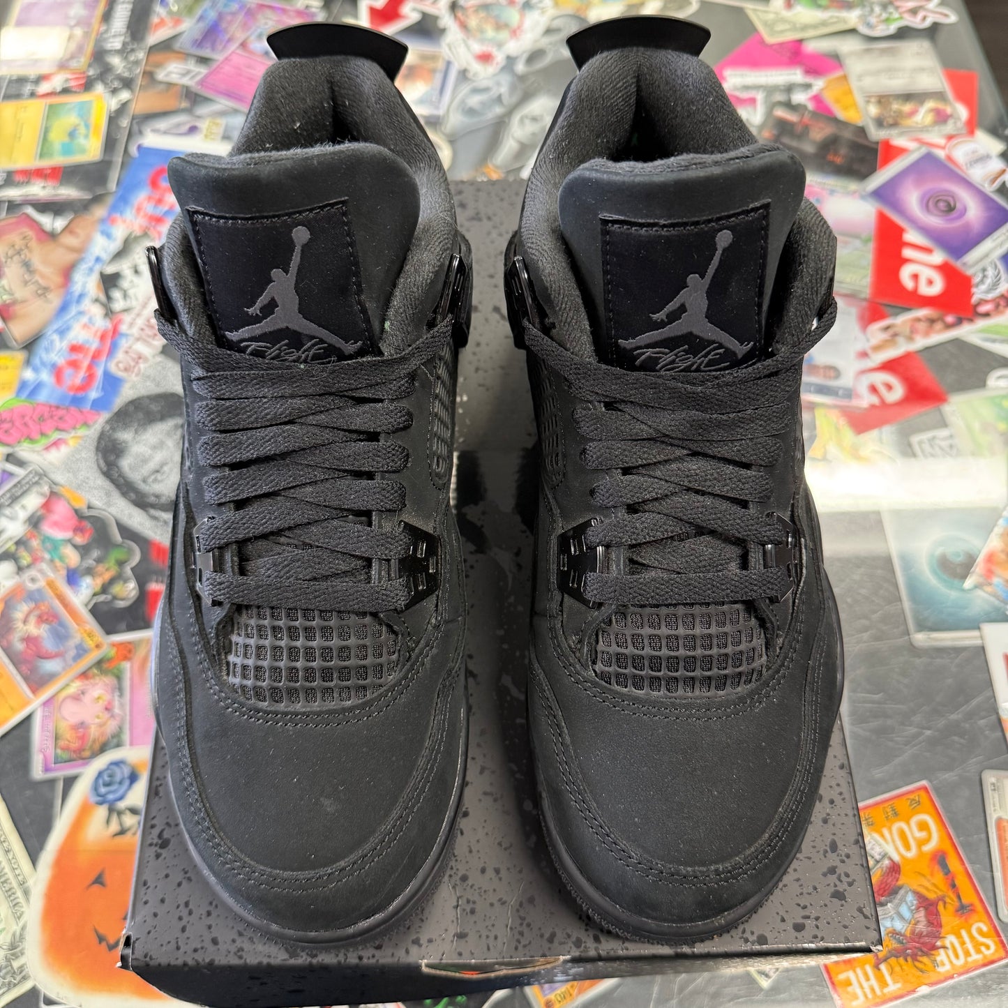 Jordan 4 Retro Black Cat 2025 GS U5.5Y