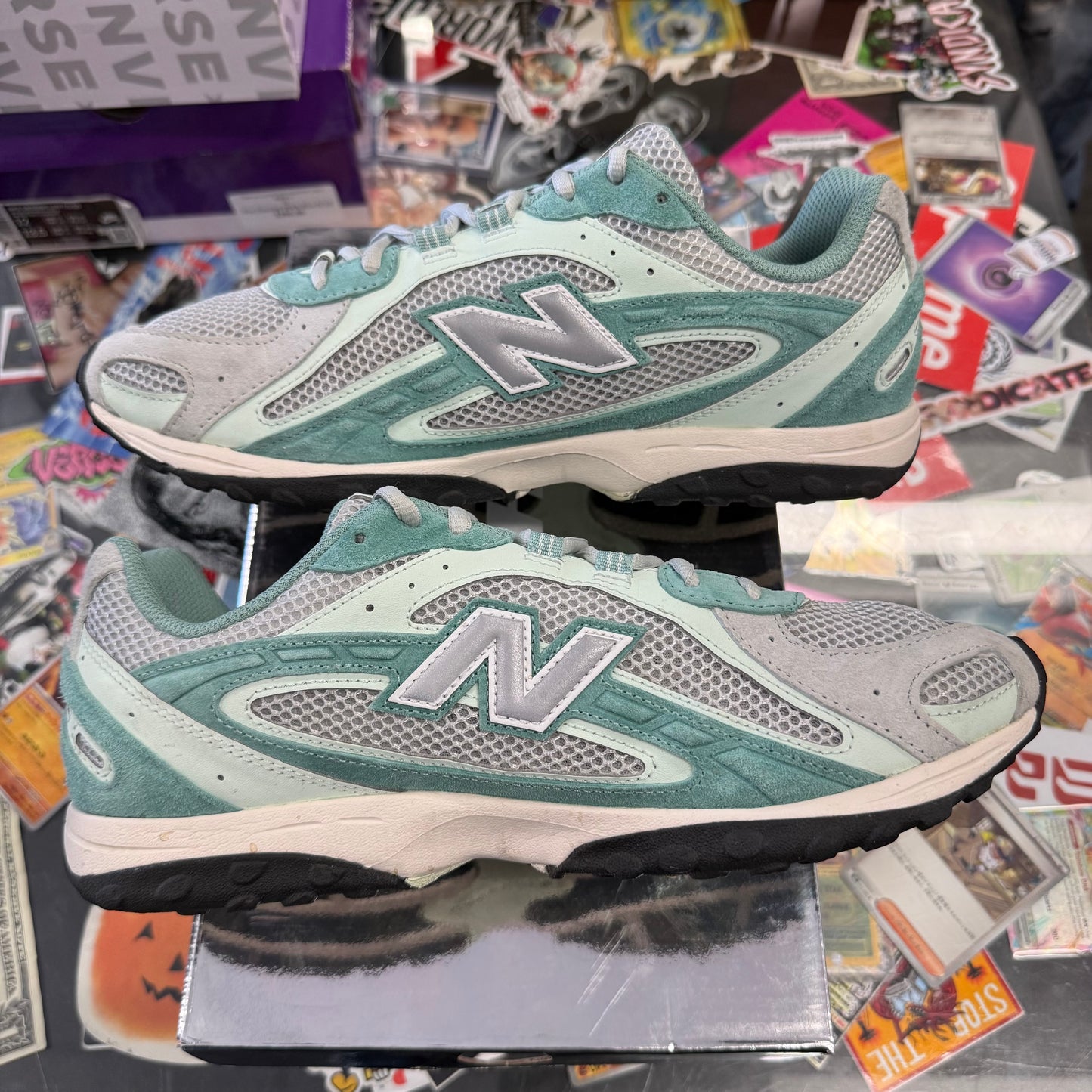 New Balance 204L Kith Green Silver