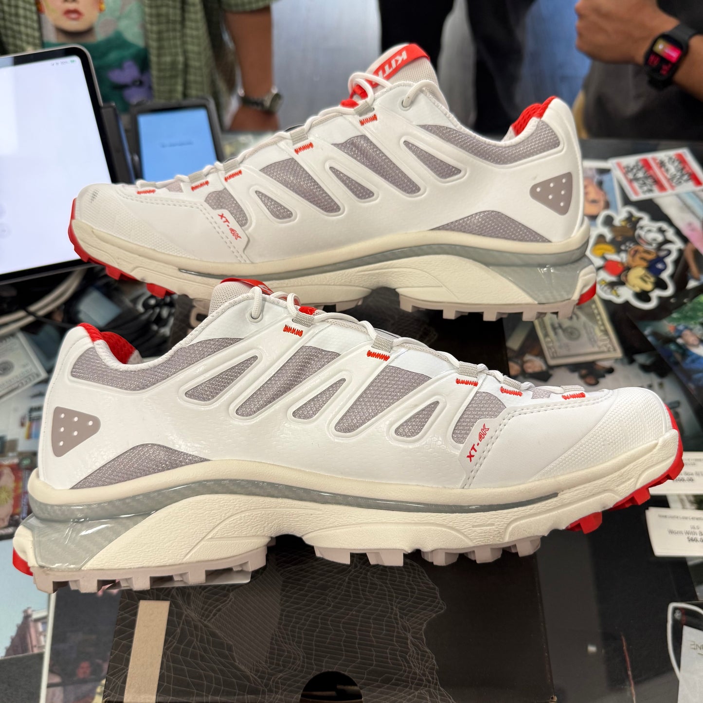 Salomon XT-4K Kith Kithmas White Red