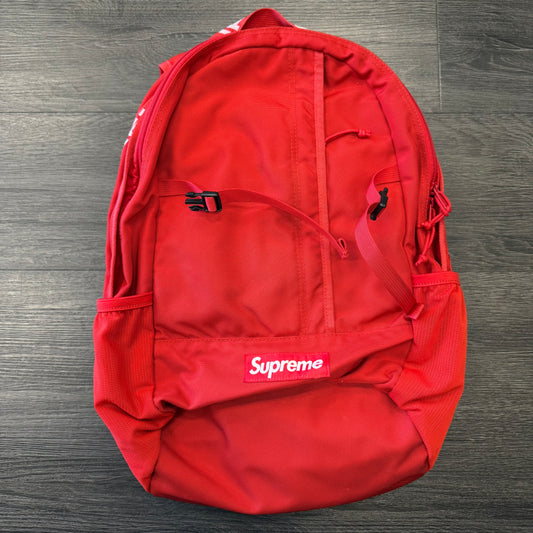 Supreme Red Backpack