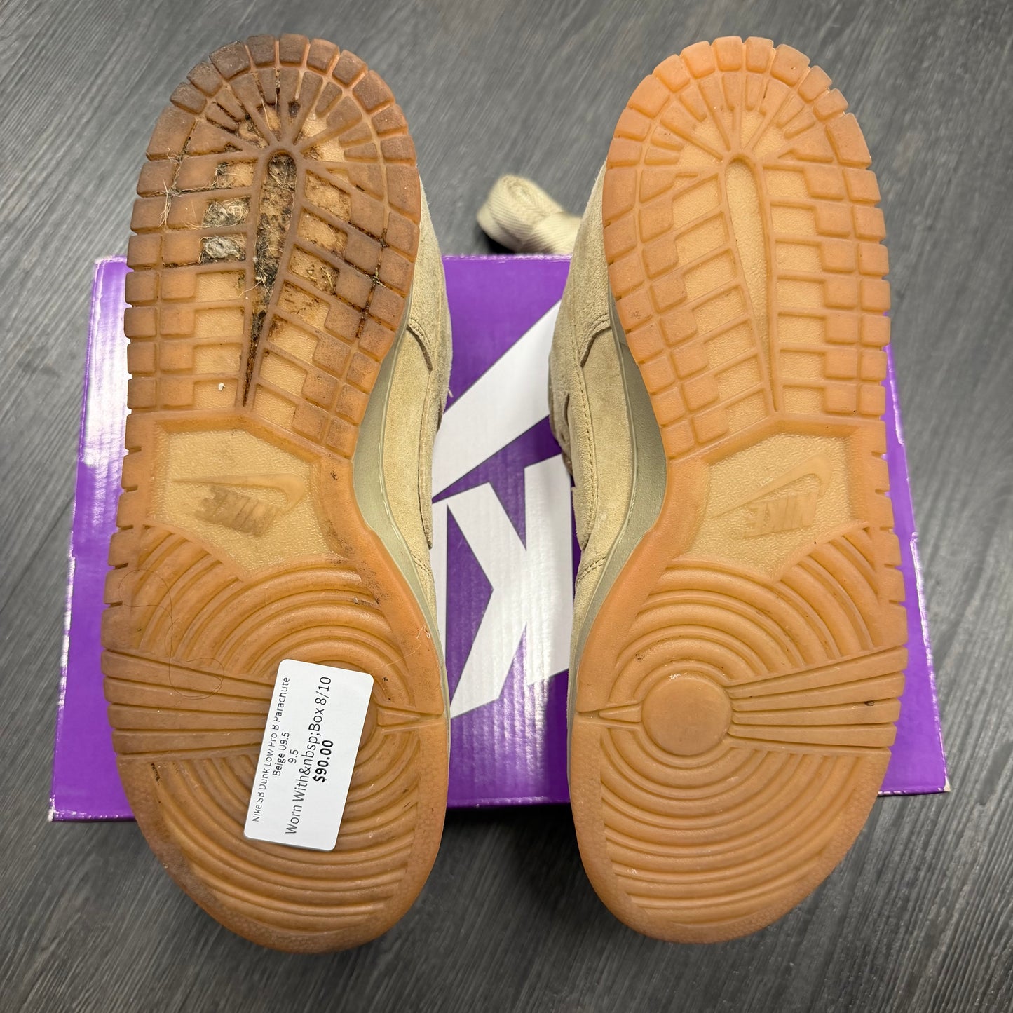 Nike SB Dunk Low Pro B Parachute Beige U9.5