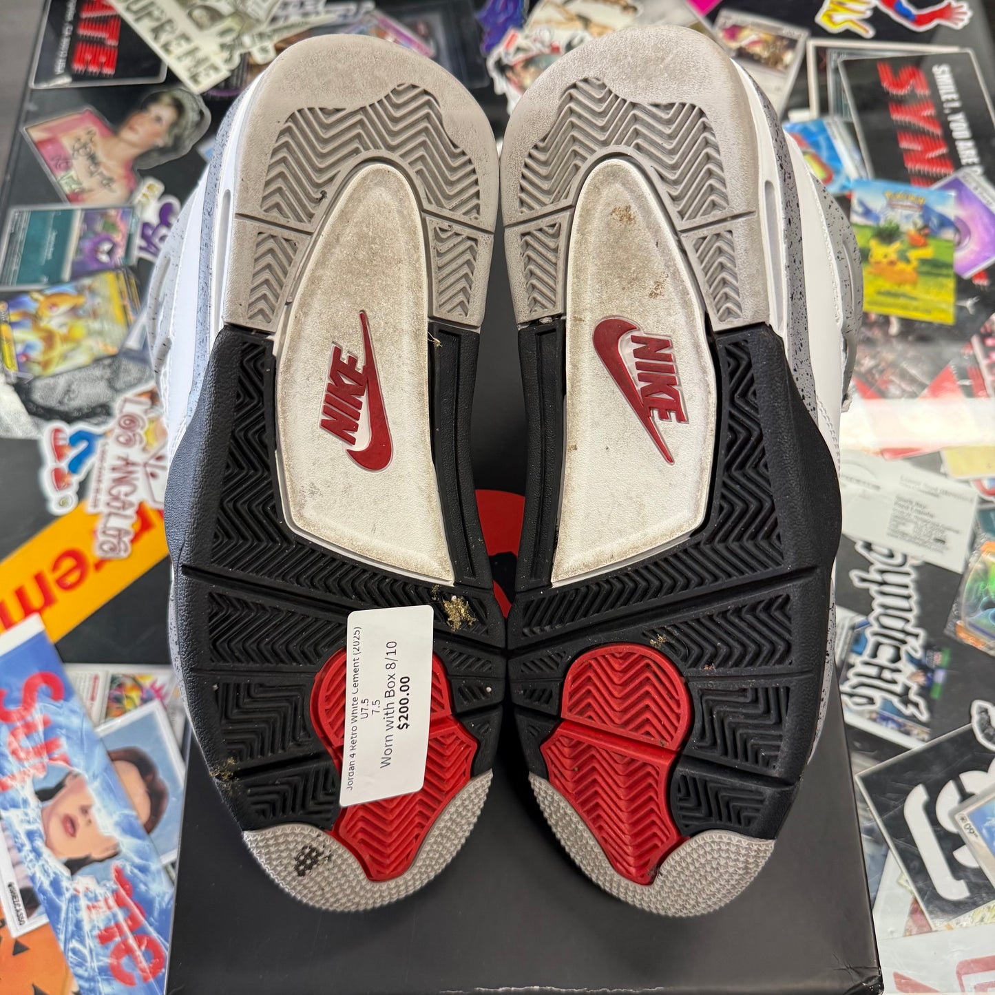 Jordan 4 Retro White Cement (2025) U7.5