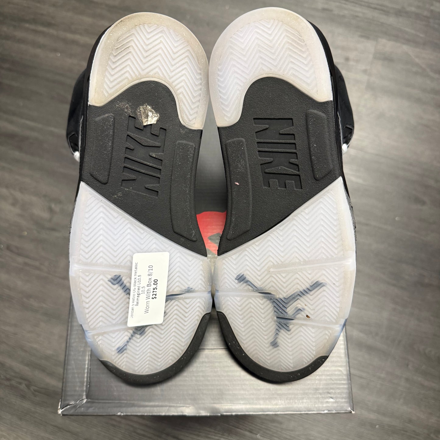 Jordan 5 Retro OG Black Metallic Reimagined U10.5