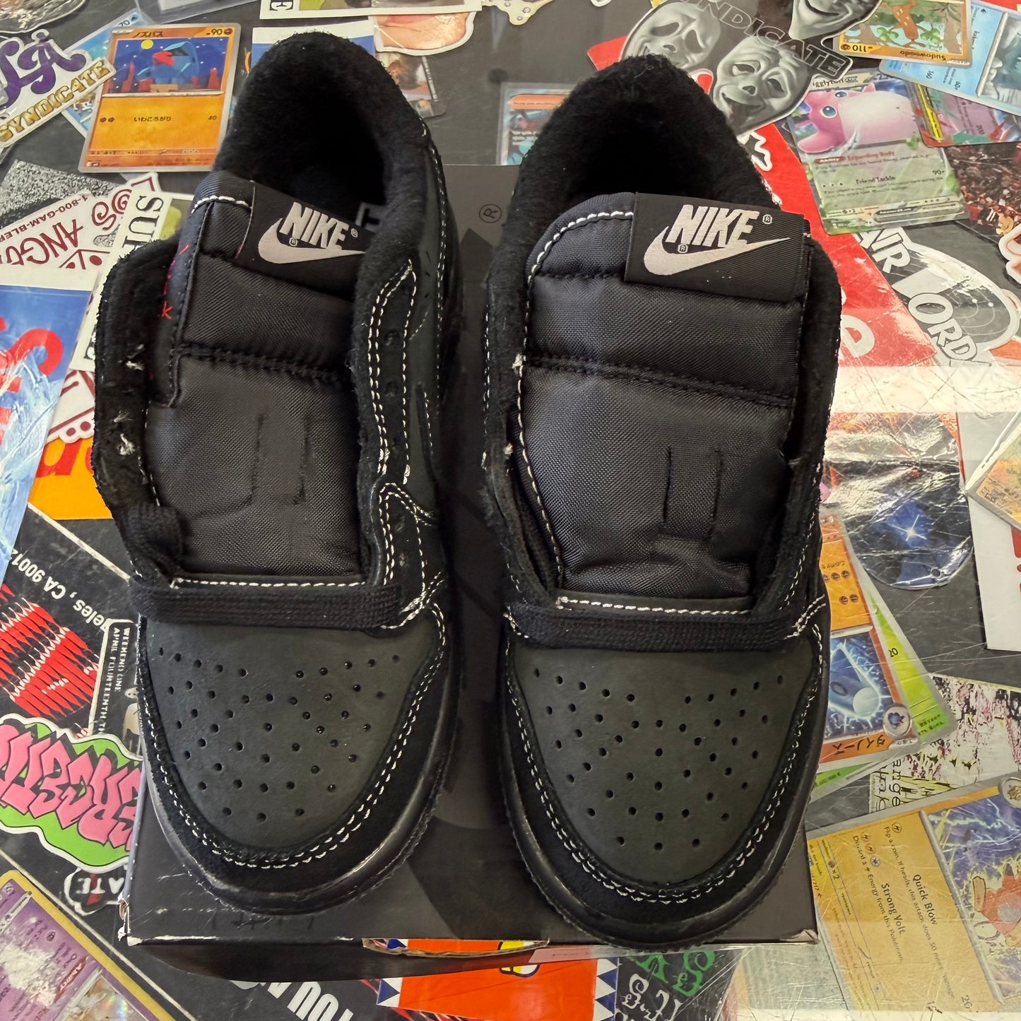 Jordan 1 Retro Low OG SP Travis Scott Black Phantom (PS)