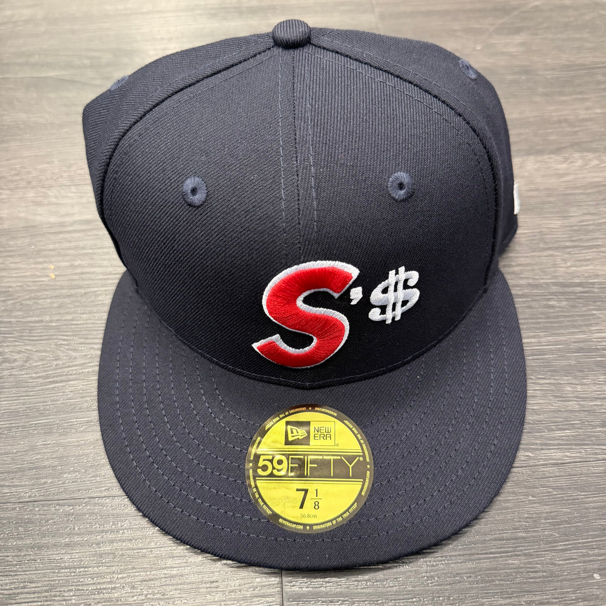 Supreme Money S Logo Fitted Navy