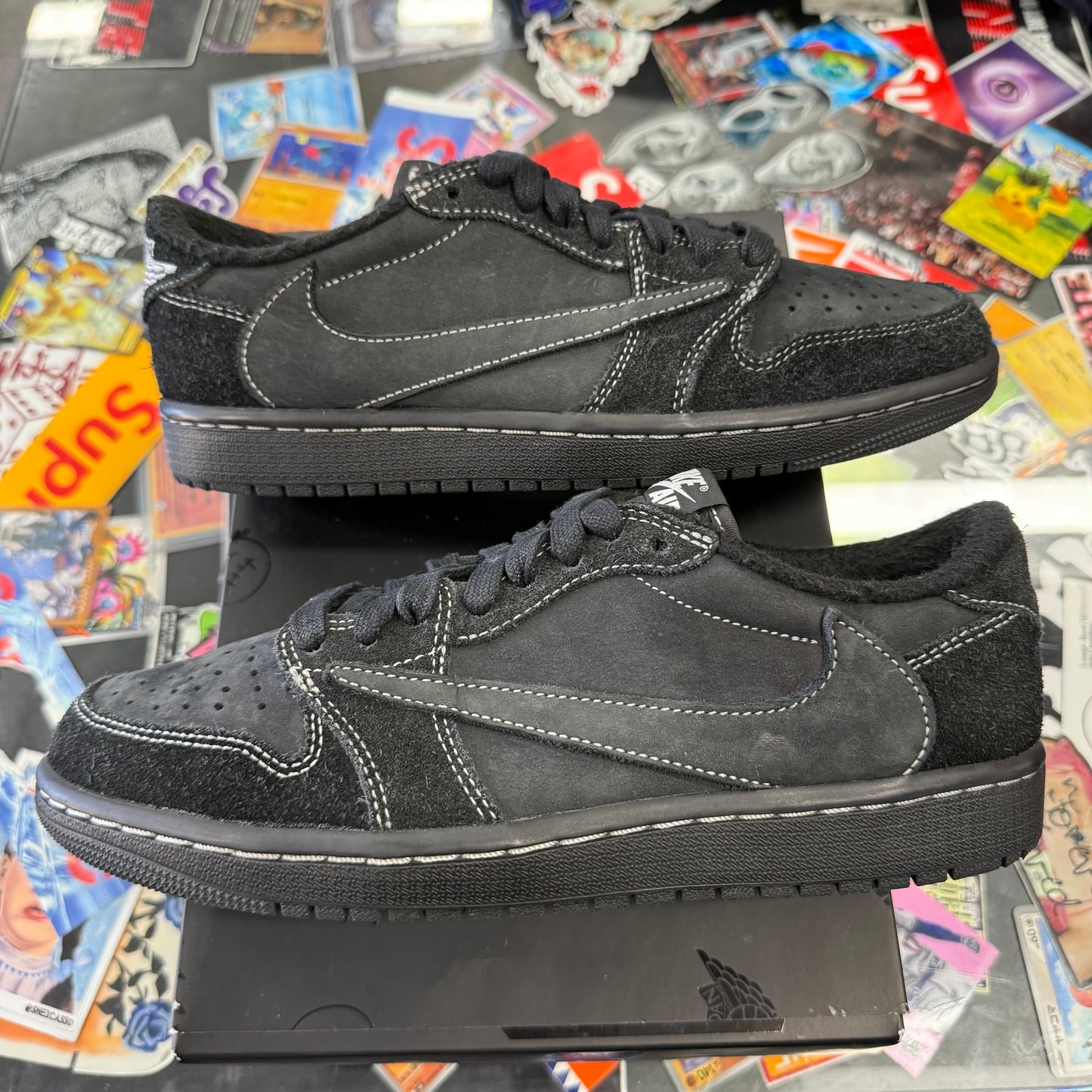Jordan 1 Retro Low OG SP Travis Scott Black Phantom U7
