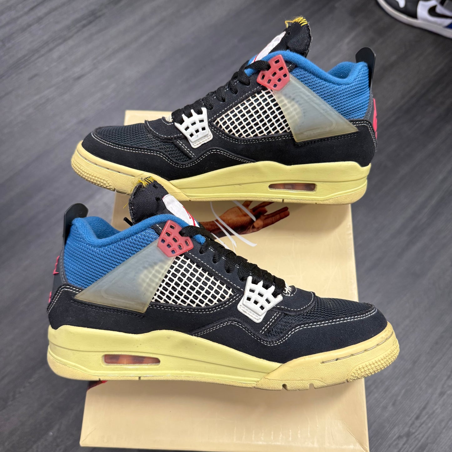 Jordan 4 Retro Union Off Noir U