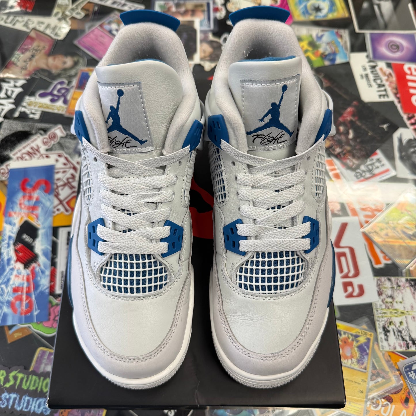 Jordan 4 Retro Military Blue (2024) (GS) U5Y