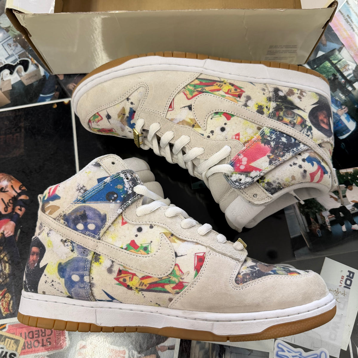 Nike SB Dunk High Supreme Rammellzee U11