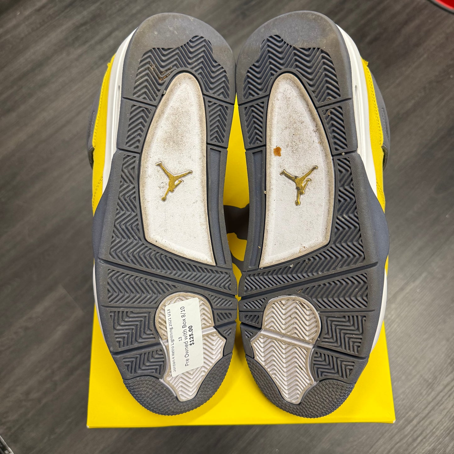 Jordan 4 Retro Lightning 2021 U13