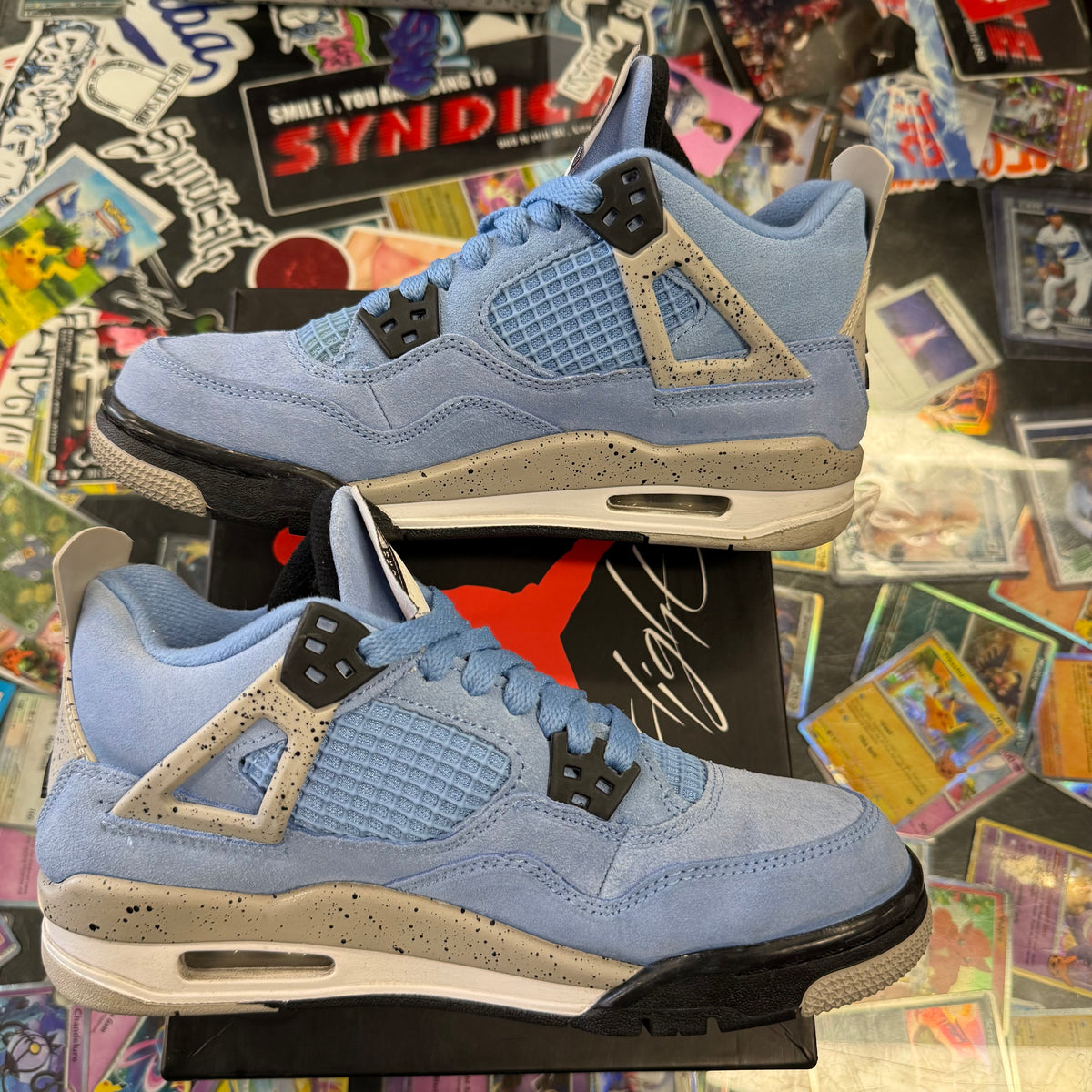 Jordan 4 Retro Blue University (GS) U5Y