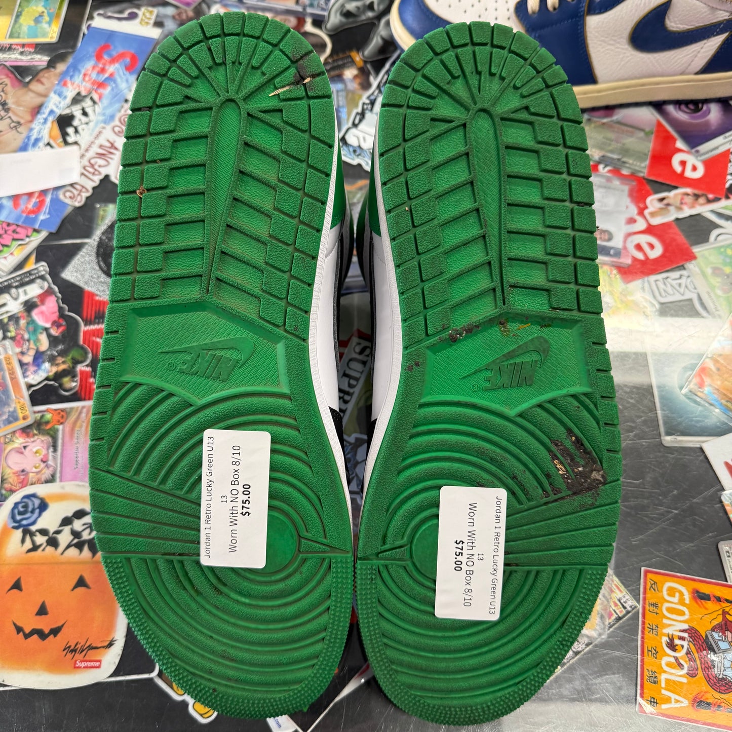 Jordan 1 Retro Lucky Green U13