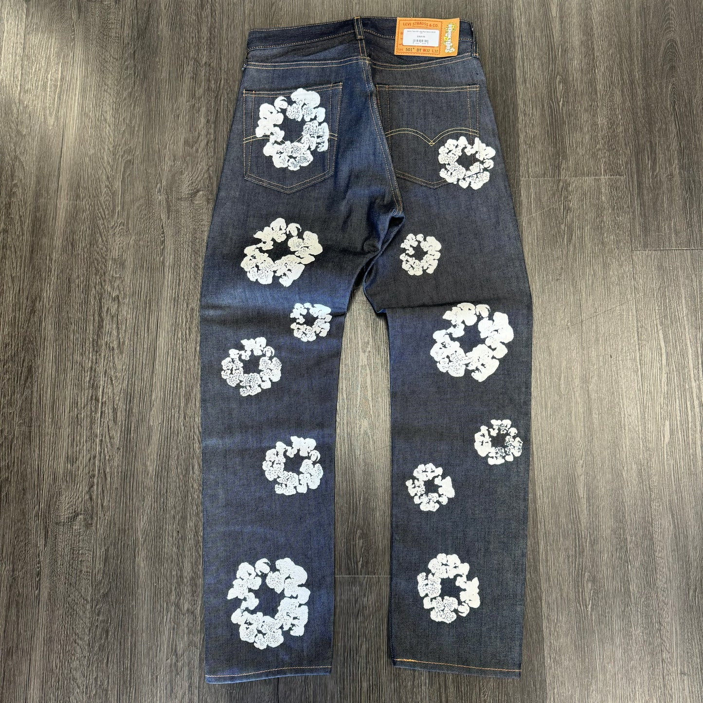 Denim Tears Levis Jeans Raw Denim