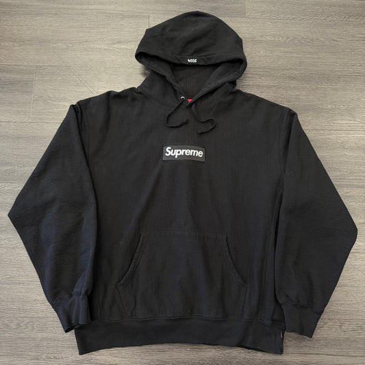 Supreme 2023 Box Logo Hoodie Black