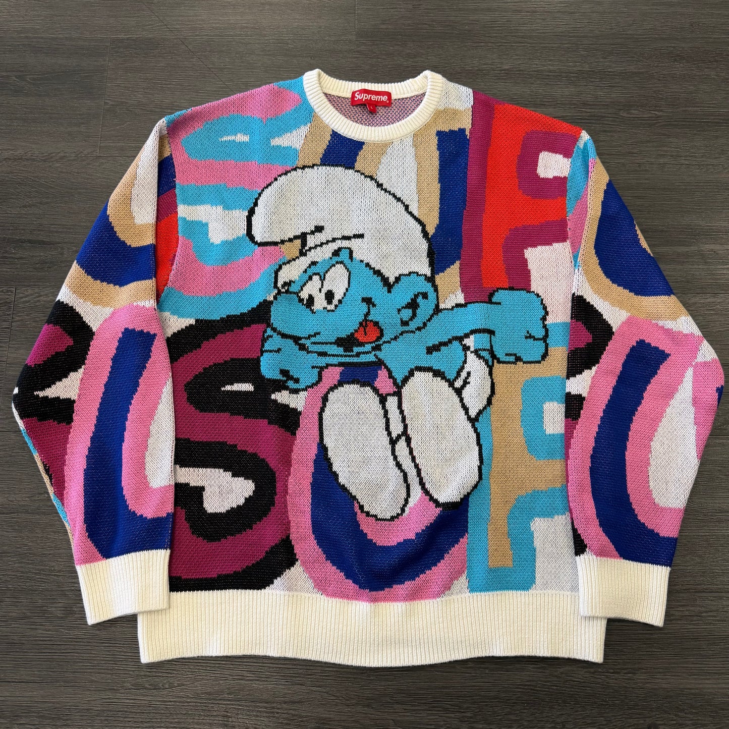 Supreme Smurfs Sweater