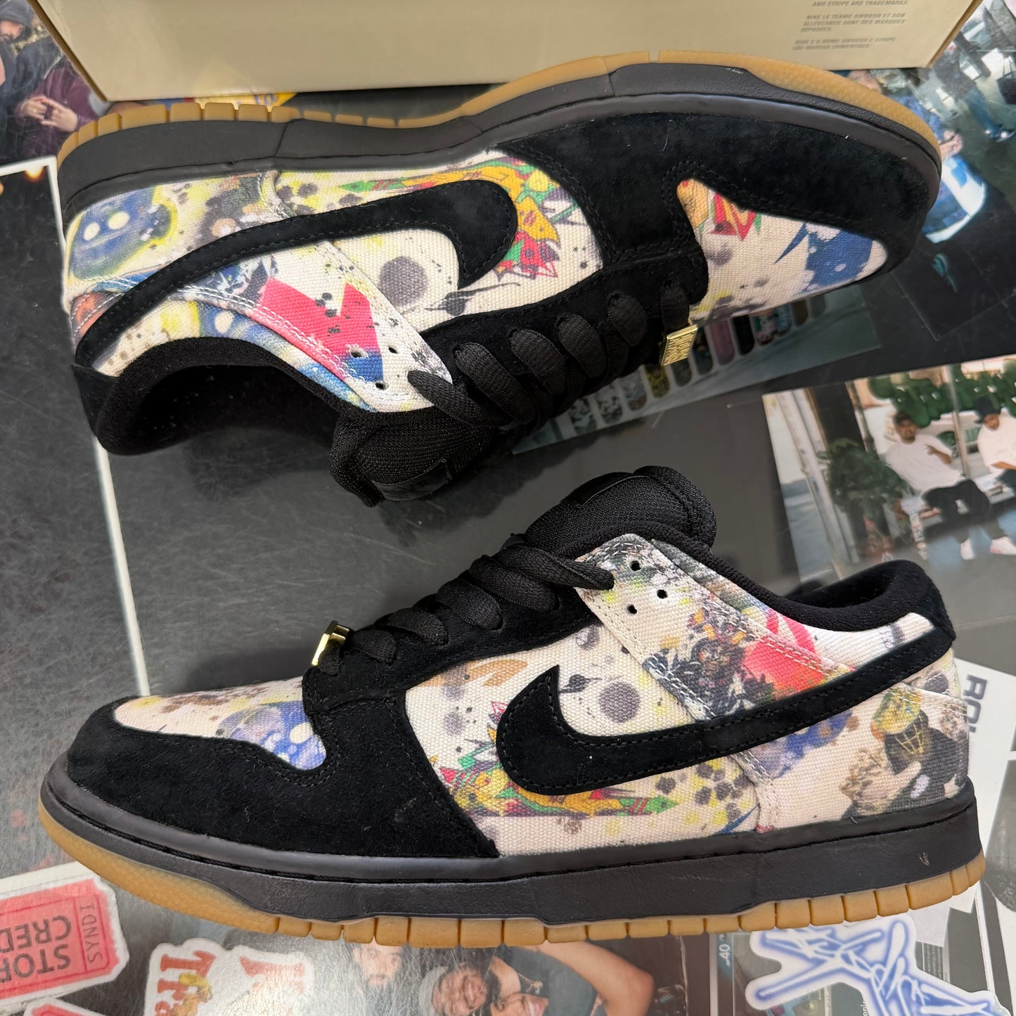 Nike SB Dunk Low Supreme Rammellzee U9.5