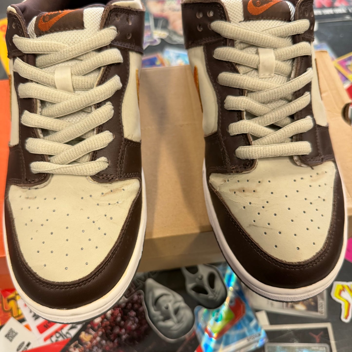 Nike Dunk Low Light Stone Mesa Orange