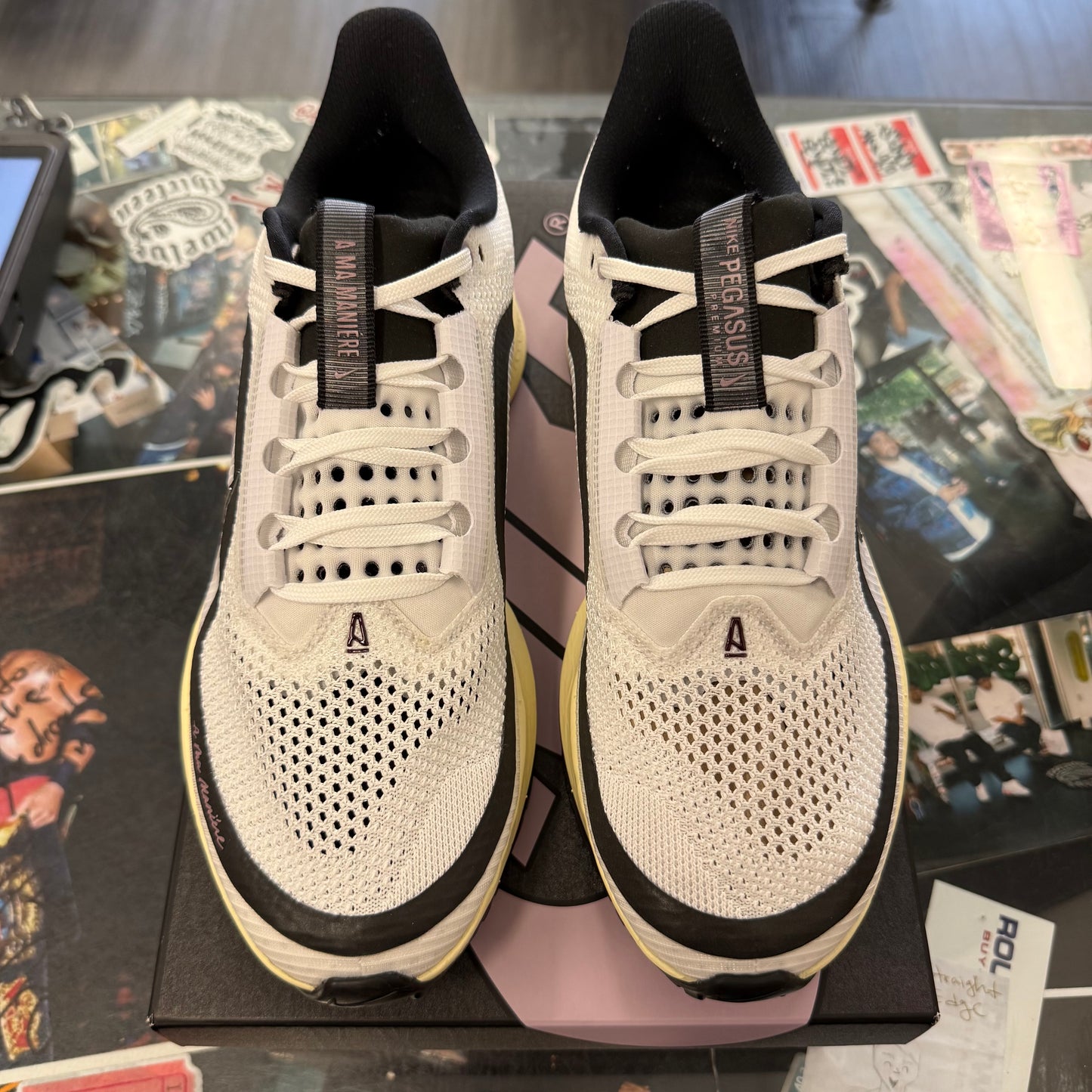 Nike Air Zoom Pegasus Premium SP A Ma Maniere White Metallic Silver