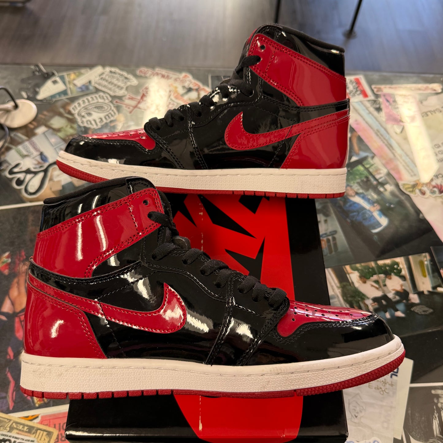 Jordan 1 Retro Patent Bred U8