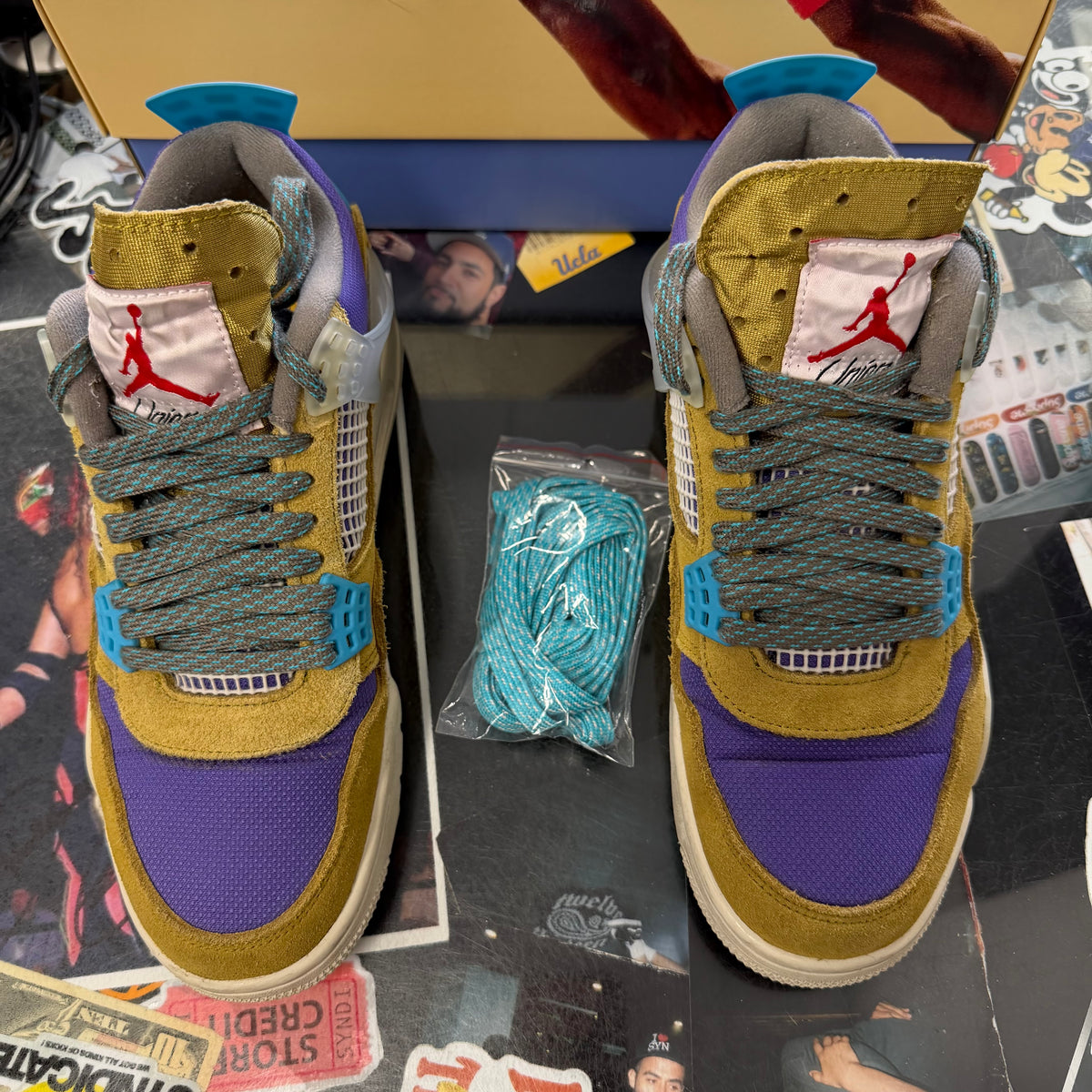 Jordan 4 Retro Union Desert Moss U8
