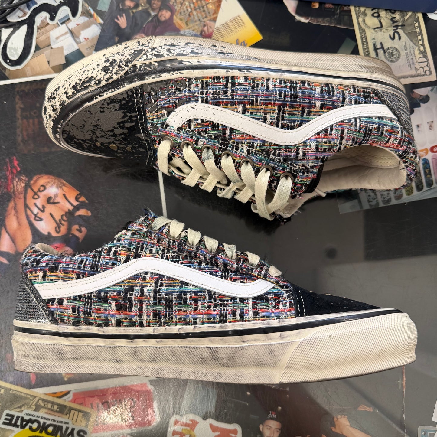 Vans LX Old Skool Charms Gray U8.5