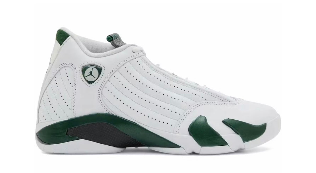 Jordan 14 Retro White Forest Green (2026)