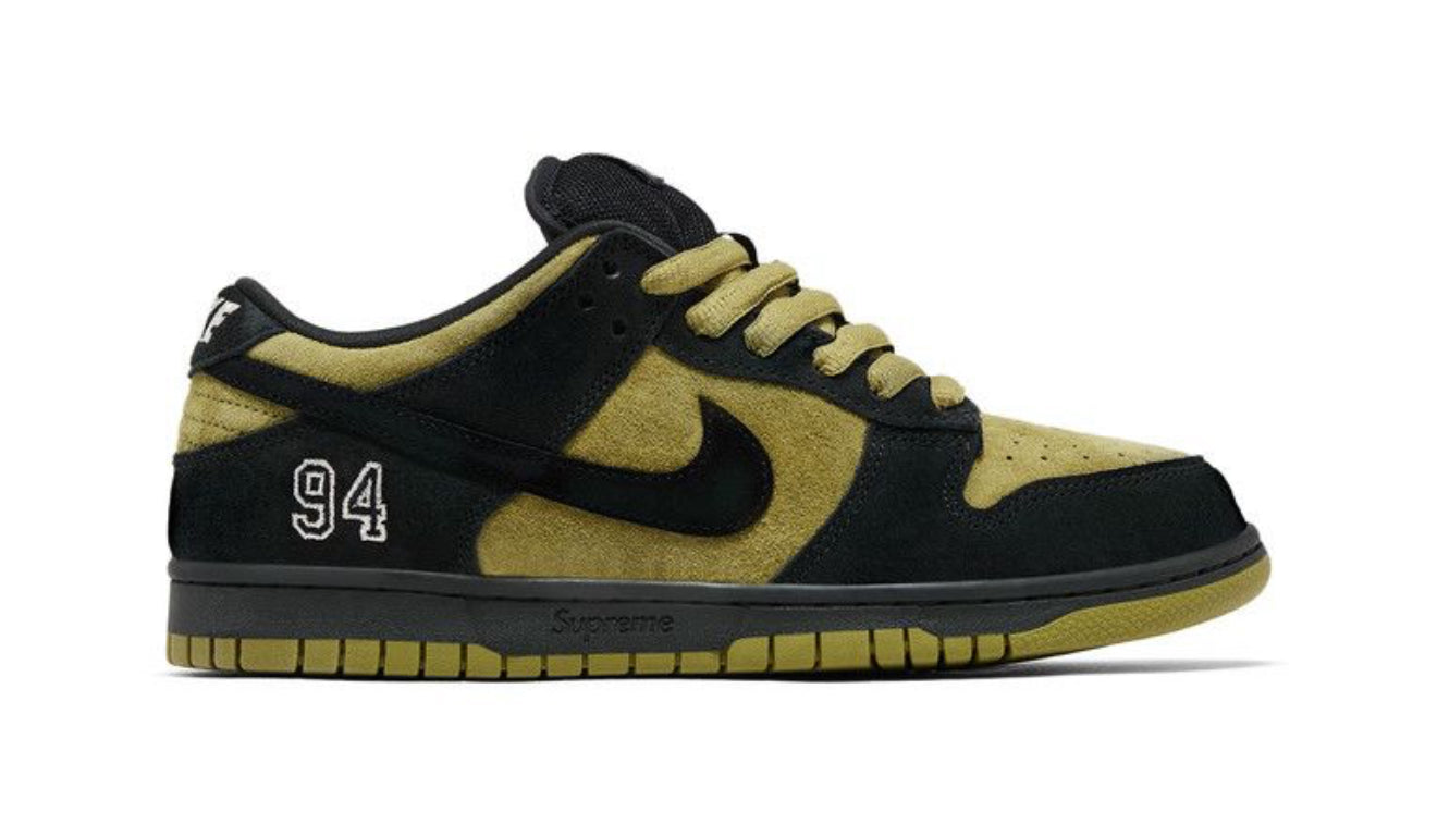 Nike SB Dunk Low Supreme 94 Camper Green