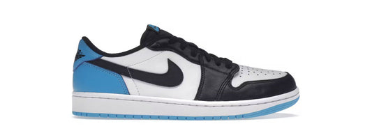 Jordan 1 Retro Low Black Dark Powder Blue U Women's U