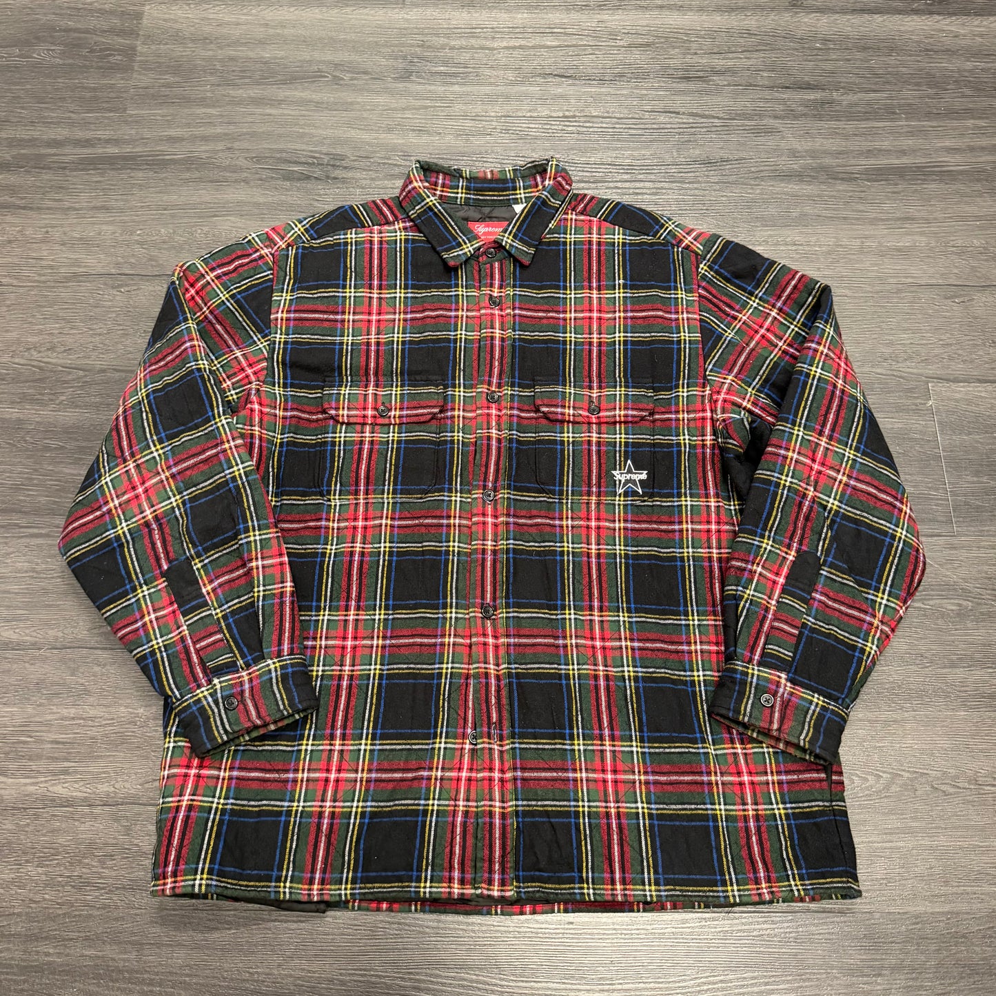 Supreme Padded Button Up Flannel