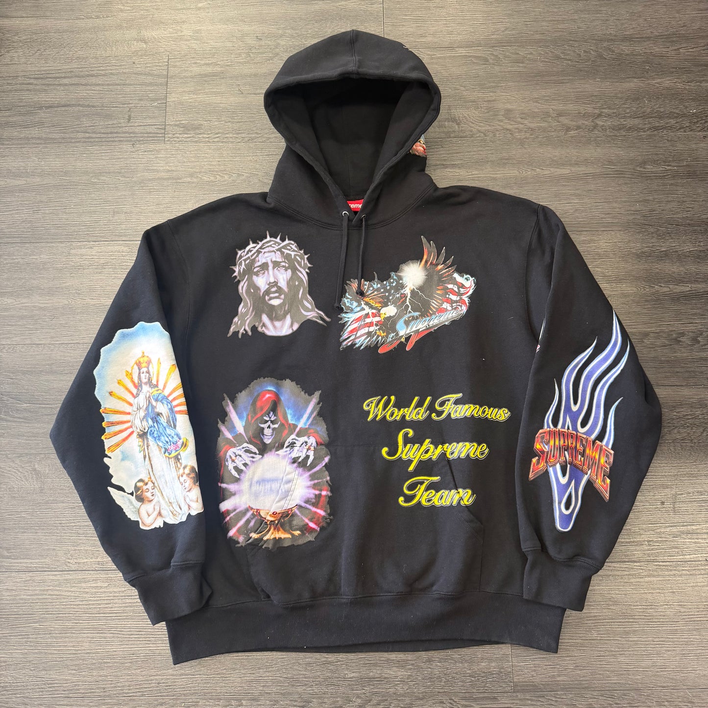 Supreme Stickers Hoodie