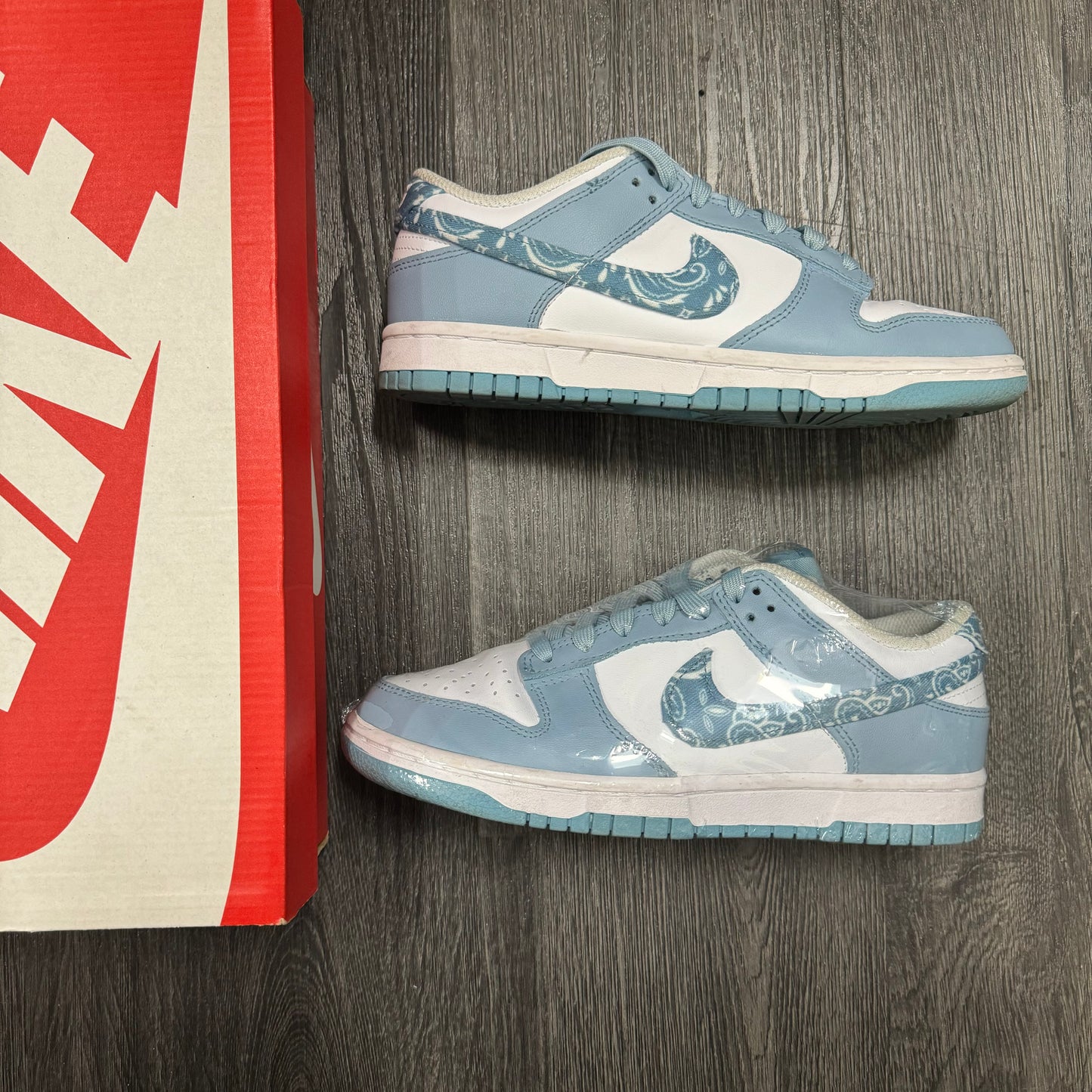 Nike Dunk Low Essential Paisley Pack Worn Blue Women’s