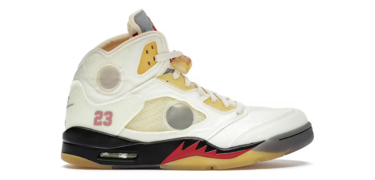 Jordan 5 Retro Off White Sail U13