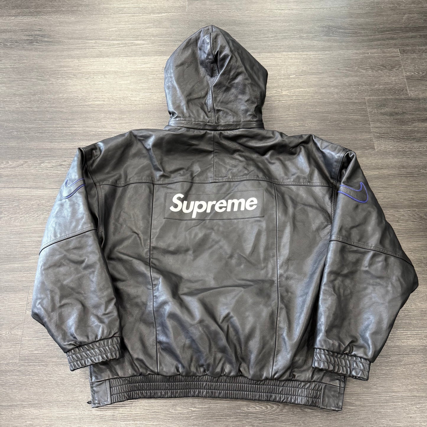 Supreme Nike Leather Anorak