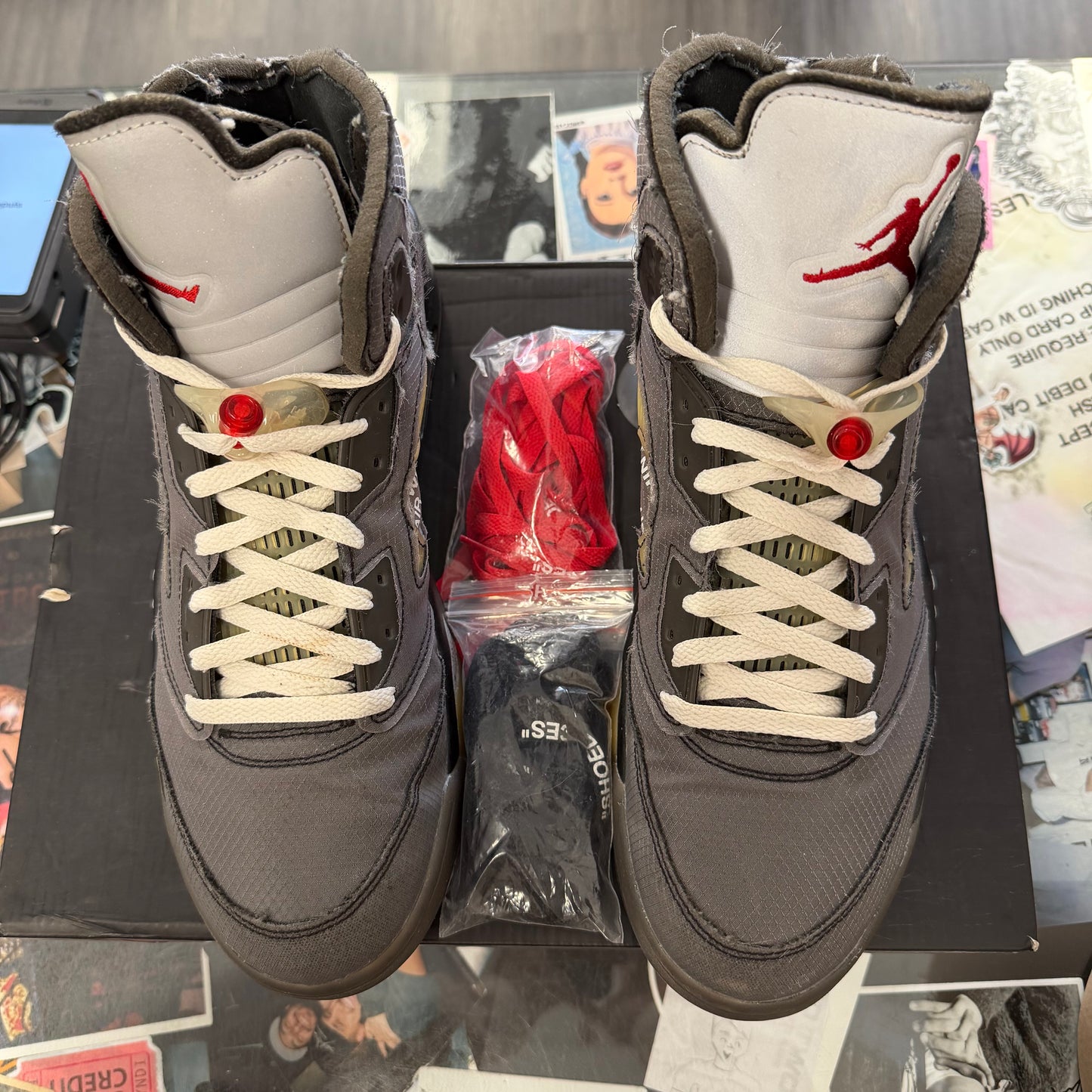 Jordan 5 Retro Off White Muslin U13