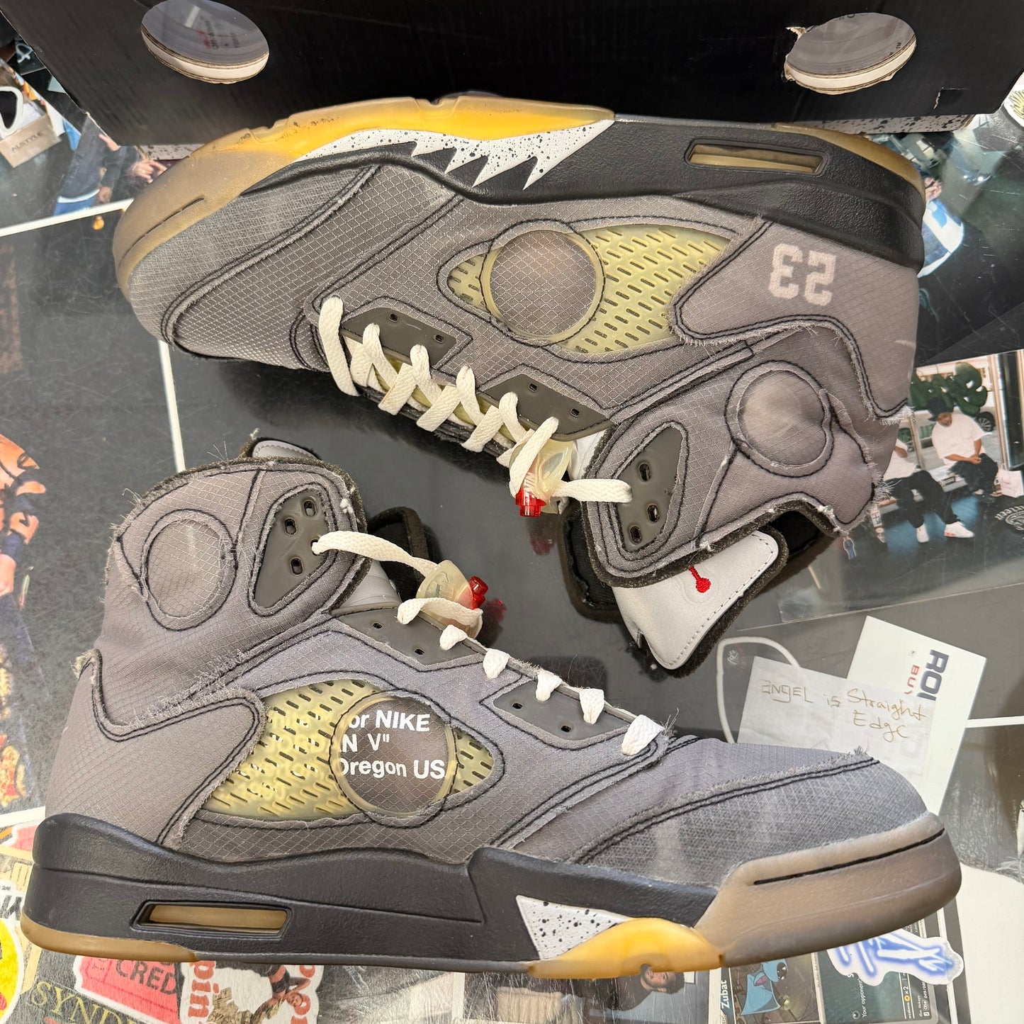 Jordan 5 Retro Off White Muslin U13