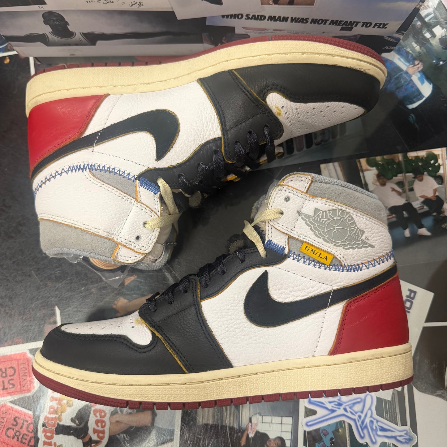 Jordan 1 Retro High Union Black Toe U8