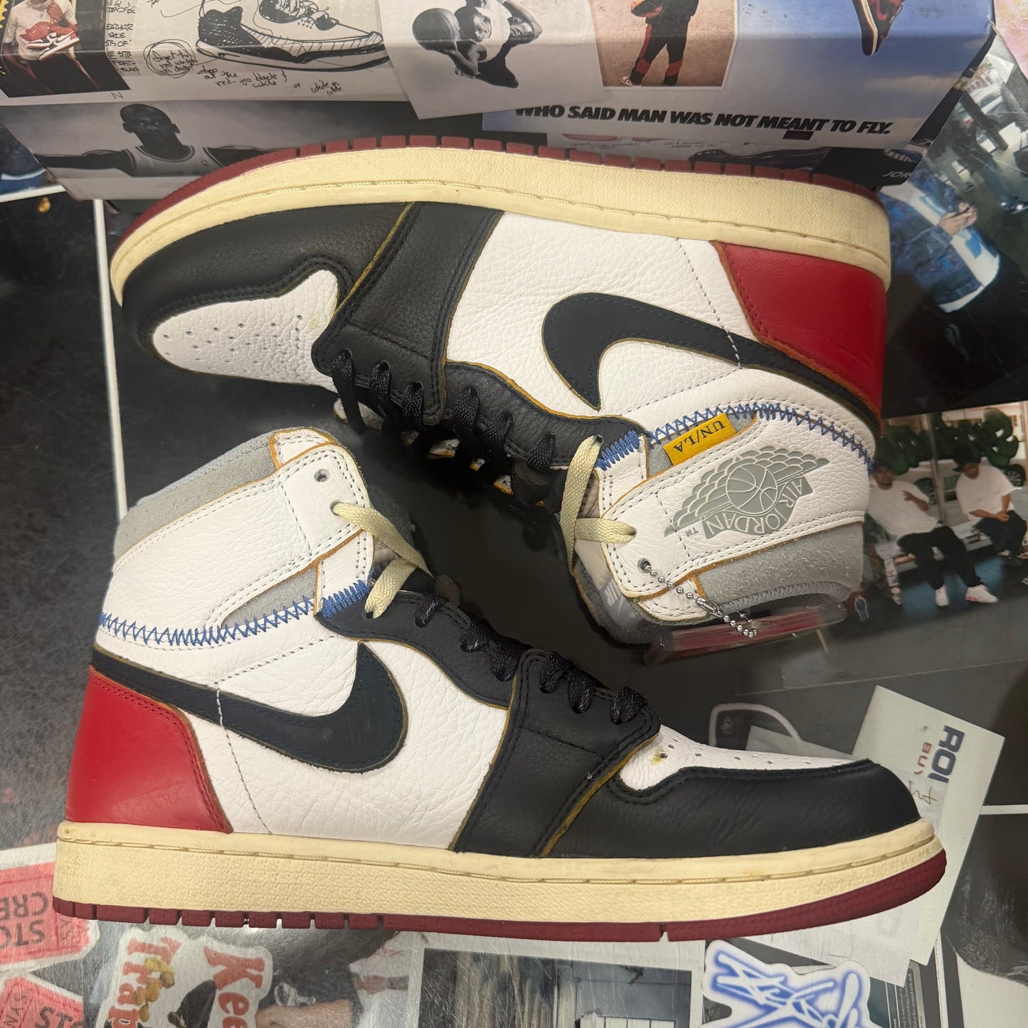 Jordan 1 Retro High Union Black Toe U8