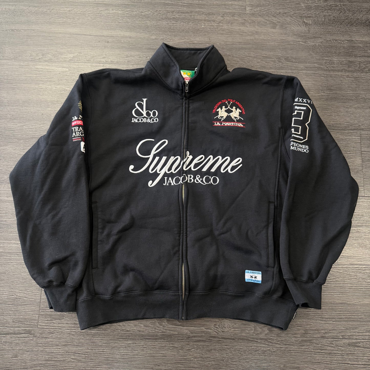 Supreme Martina Jacob Zip Up Sweater