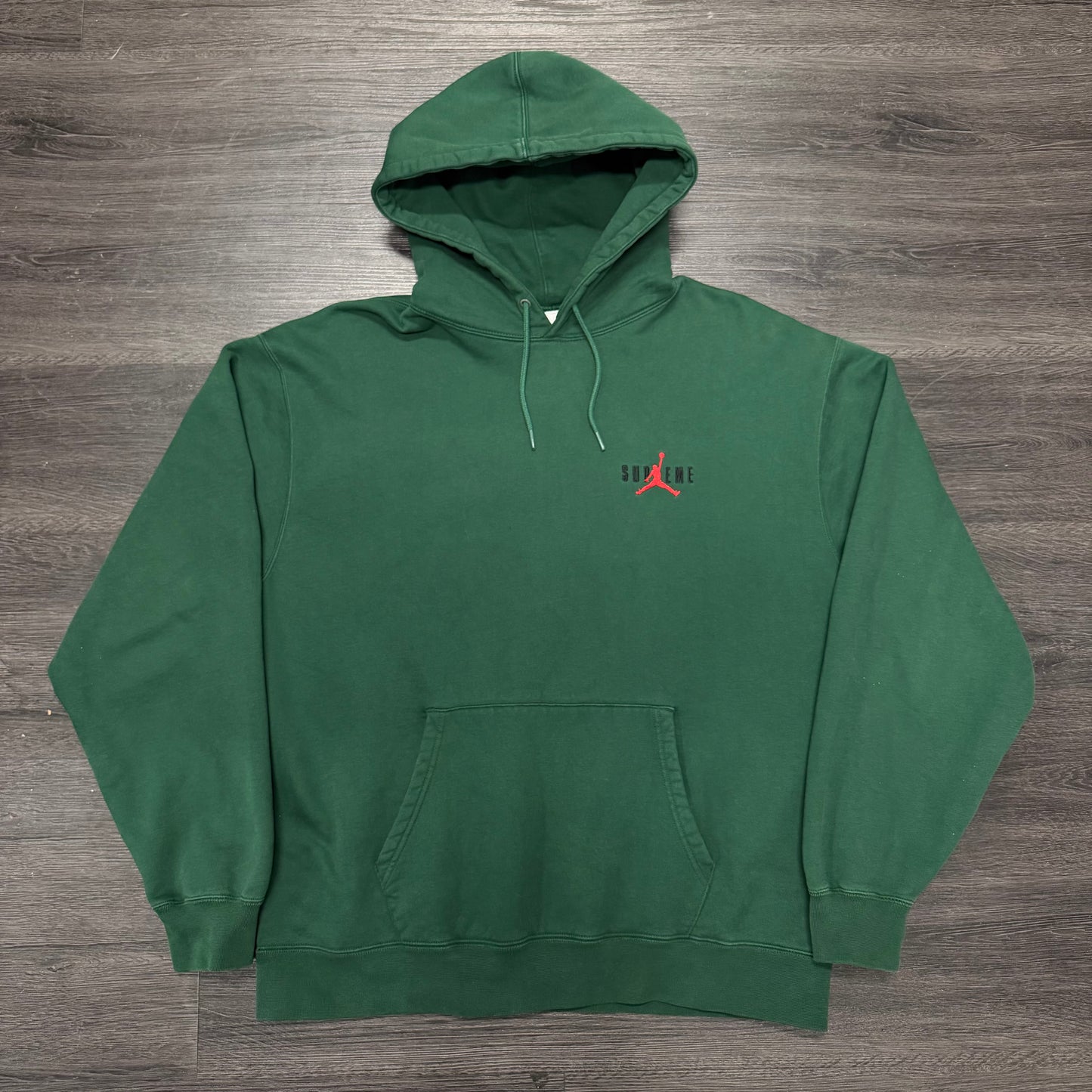 Supreme Jordan Hoodie Green