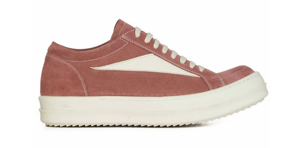 Rick Owens Lido Vintage Suede Dusty Pink Milk SS24