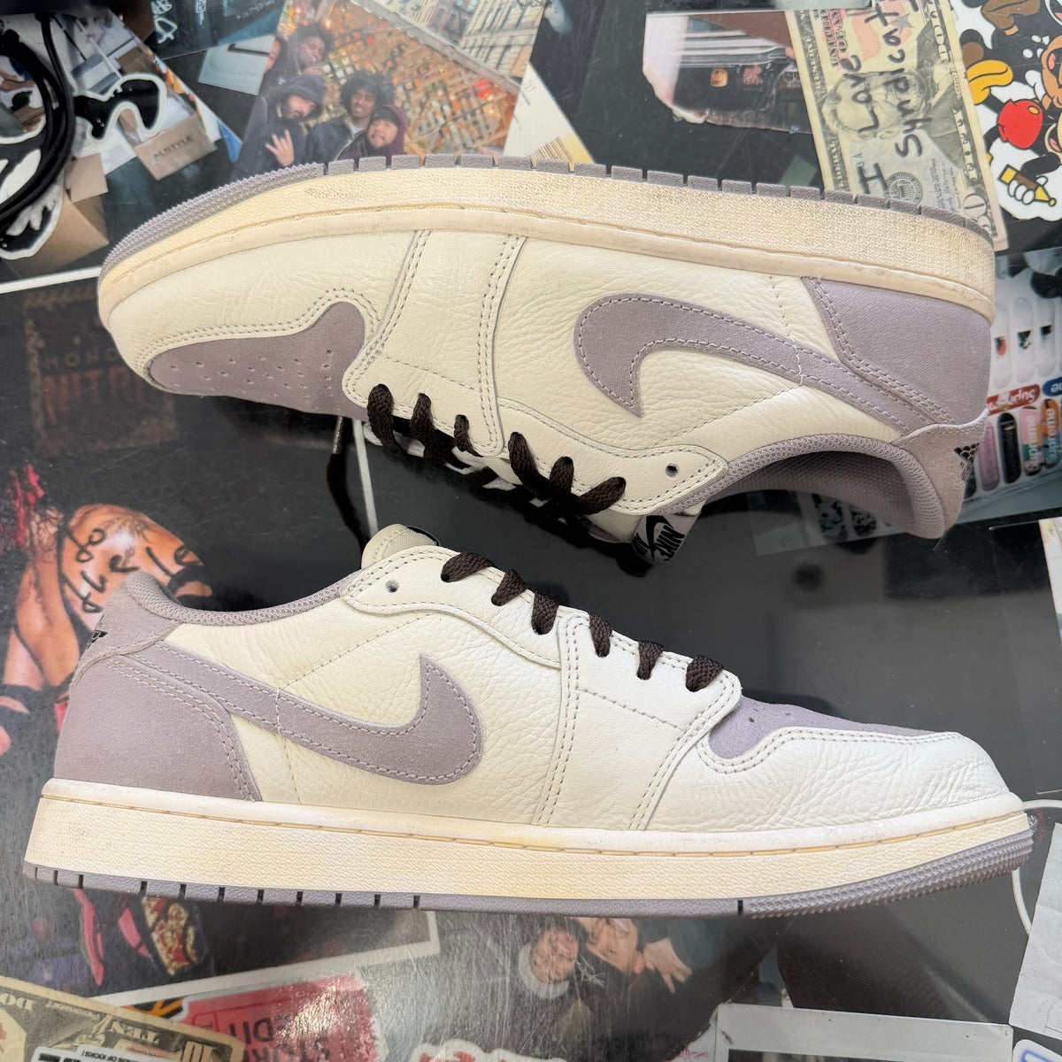 Jordan 1 Retro Low Atmosphere Grey U10.5