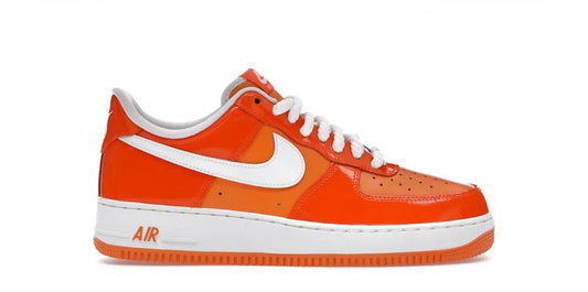 Nike Air Force 1 Low '07 Orange White Patent