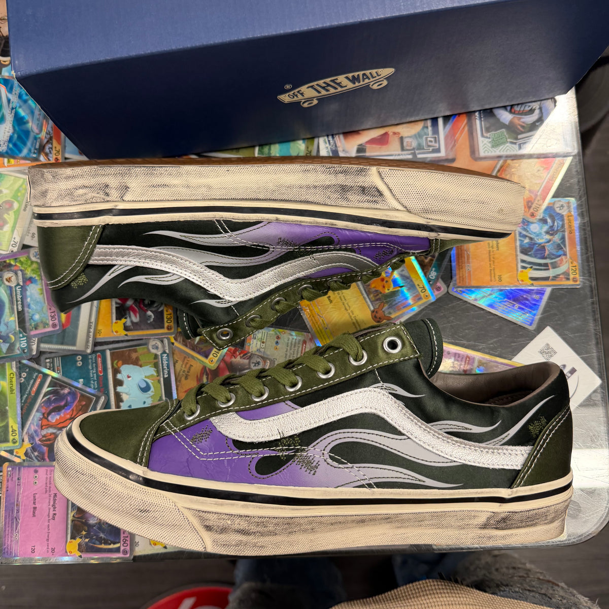 Vans LX Old Skool Archive Flame Green U10