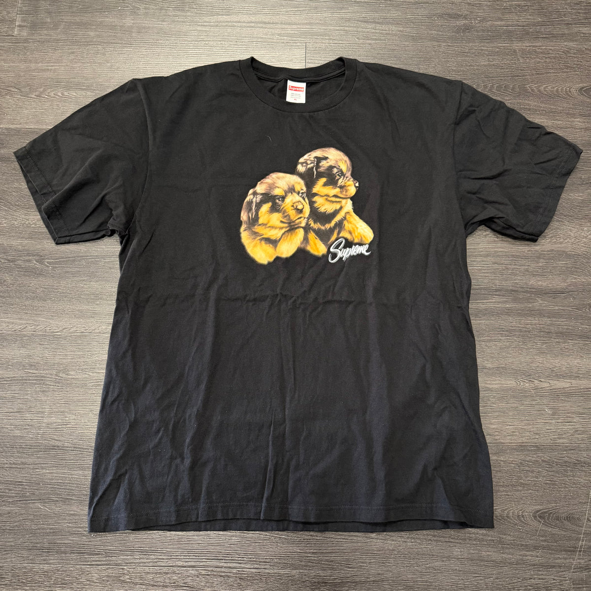 Supreme Puppies Tee Black